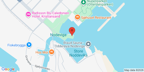 Kart som viser hvor arrangementet foregår
