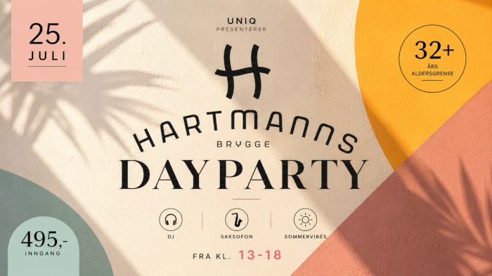 Dayparty på Hartmanns brygge