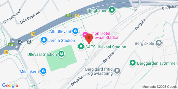 Map displaying event location