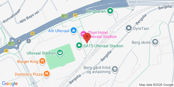 Map displaying event location