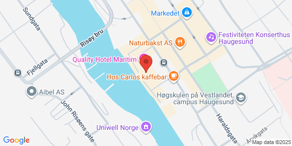 Map displaying event location