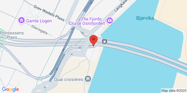 Map displaying event location