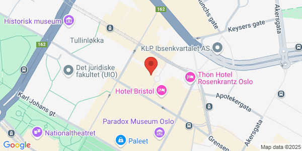 Map displaying event location
