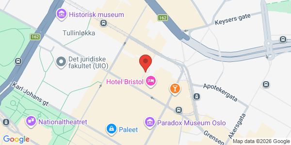 Map displaying event location