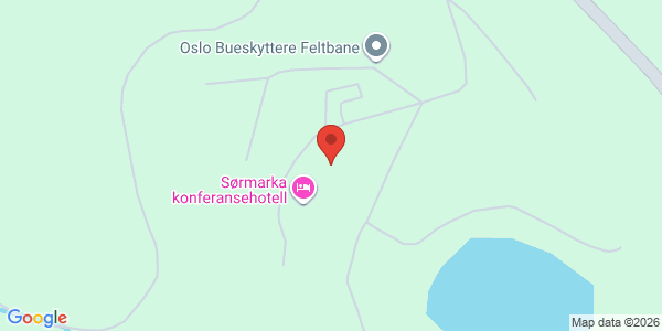 Kart som viser hvor arrangementet foregår