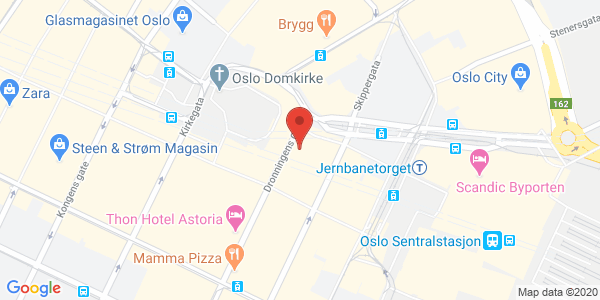 Map displaying event location