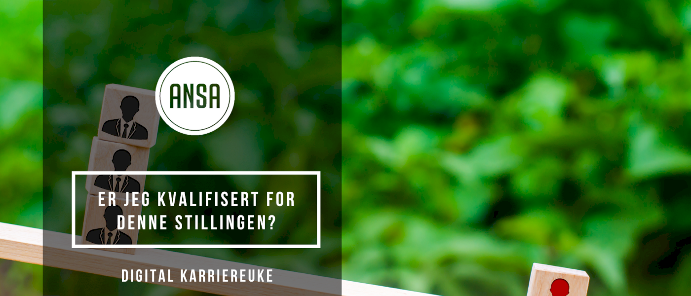 Er jeg kvalifisert for denne stillingen?