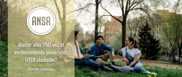 Informasjonsmøte med Aker Scholarship