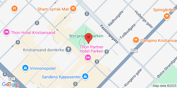 Map displaying event location