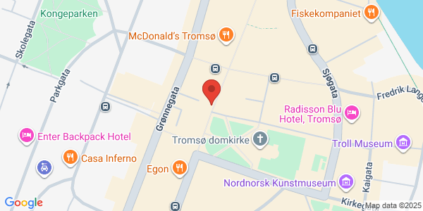 Map displaying event location