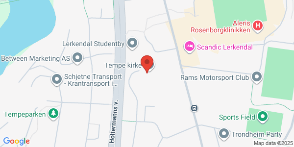Map displaying event location