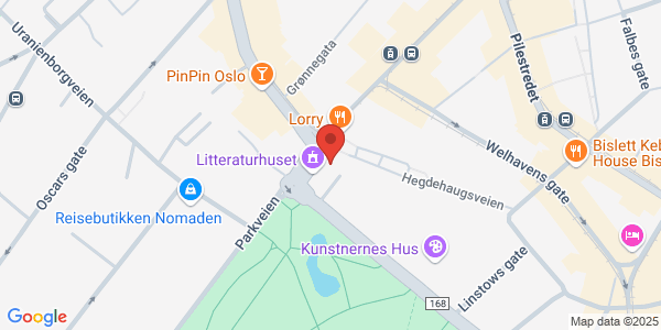 Map displaying event location