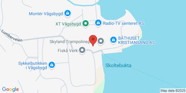 Map displaying event location