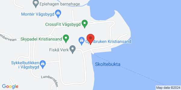 Map displaying event location