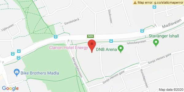 Map displaying event location