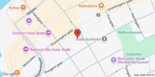 Map displaying event location