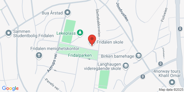 Map displaying event location