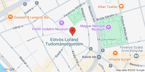 Map displaying event location