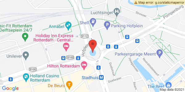 Map displaying event location