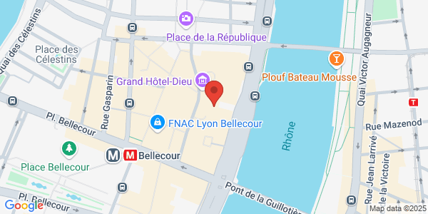 Map displaying event location