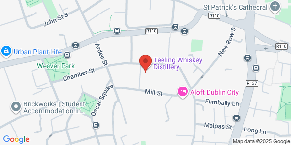 Map displaying event location