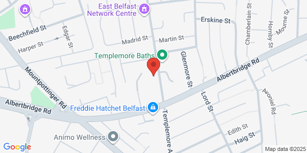 Map displaying event location