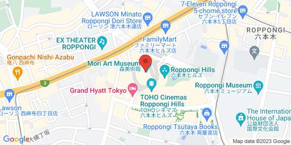 Map displaying event location