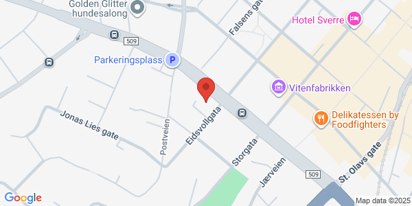 Map displaying event location