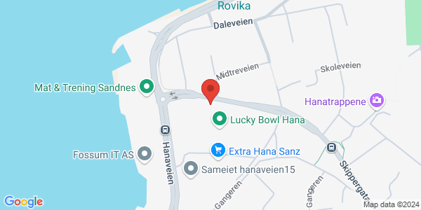 Map displaying event location