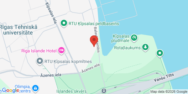 Map displaying event location