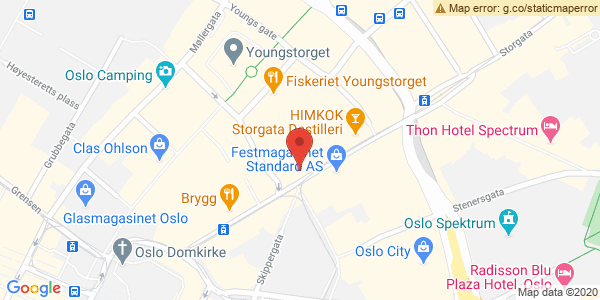 Map displaying event location