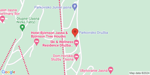 Map displaying event location