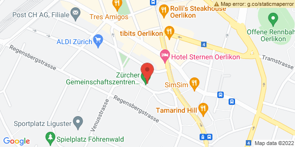 Map displaying event location