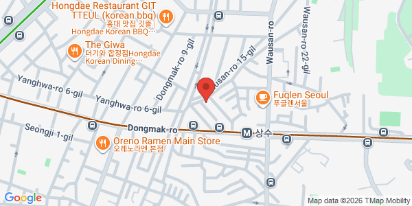 Map displaying event location