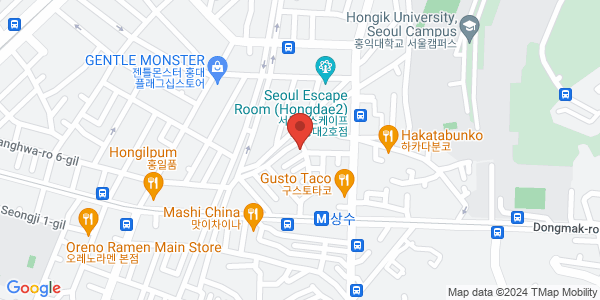 Map displaying event location