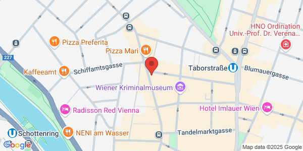 Map displaying event location