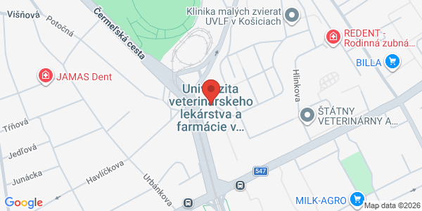 Map displaying event location