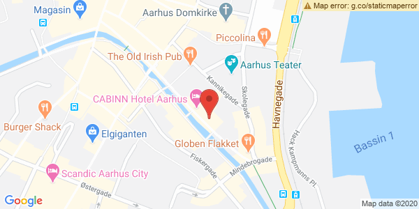 Map displaying event location