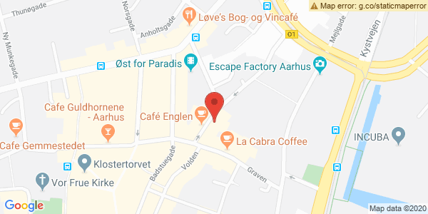 Map displaying event location