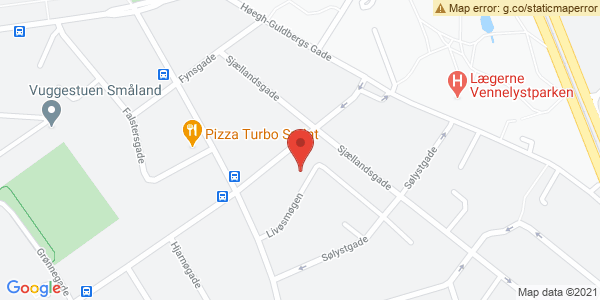 Map displaying event location