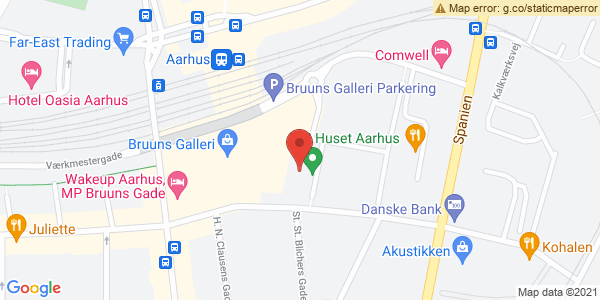 Map displaying event location