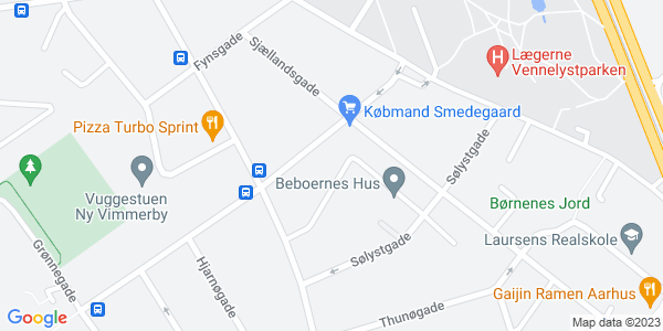 Map displaying event location