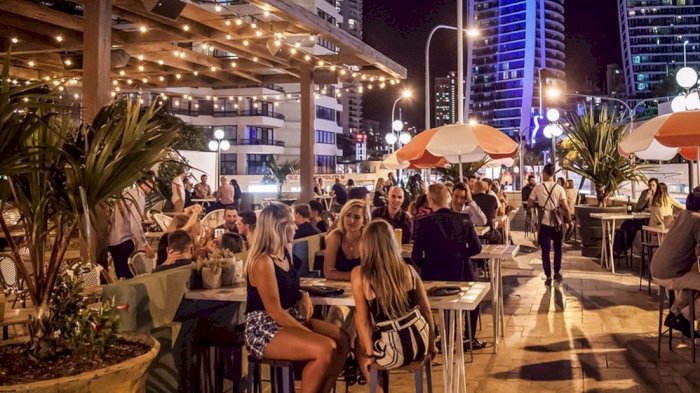 Rooftop party
