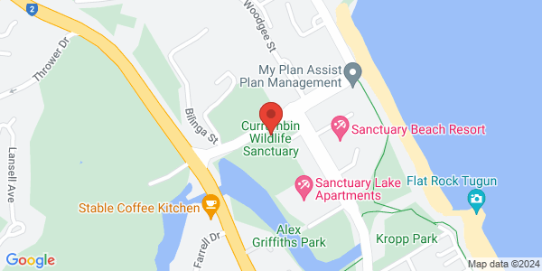 Map displaying event location