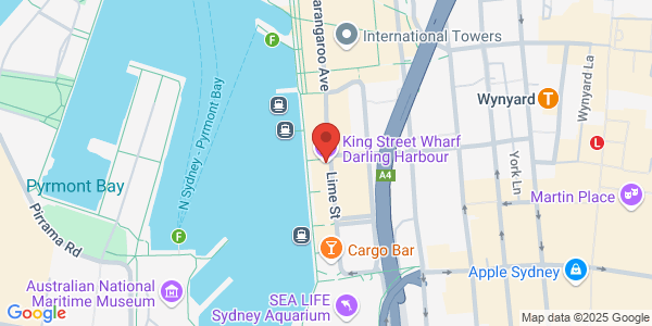 Map displaying event location