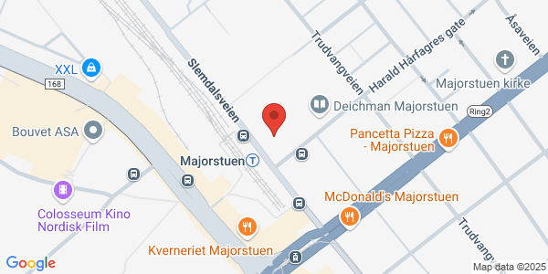 Map displaying event location