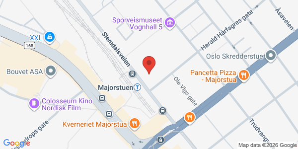 Map displaying event location