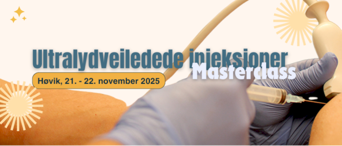 Masterclass: Ultralydveiledet injeksjonsterapi