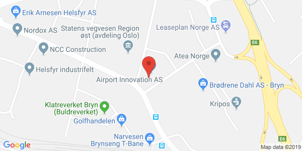 Map displaying event location