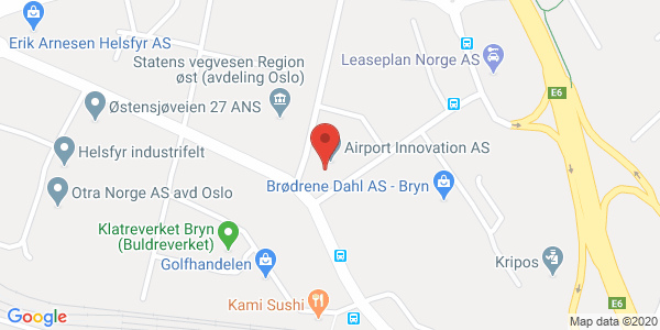 Map displaying event location